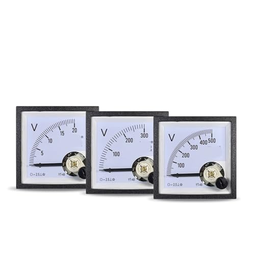 Voltmètre CC analogique F48 haute précision pour tableau électrique - 2