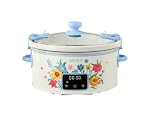 Stunning 6-Quart Programmable Portable Slow Cooker with Touc...