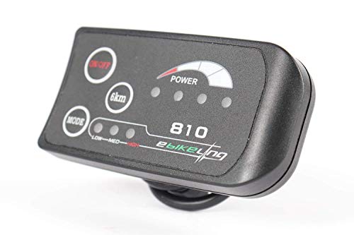 EBIKELING 36V/48V 810 LED Display Controller 5-Pin Electric Bicycle E-Bike (48V)