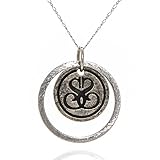 Soul Sisters Sterling Silver Eternity 18” Necklace - Gift Box and Soul Sister Card with Poem Included - Support a Cause with Every Purchase