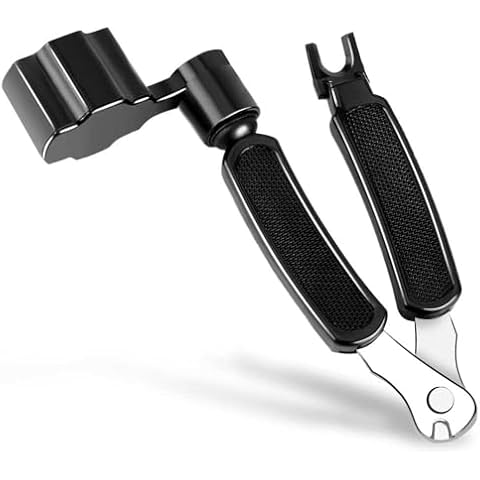 Guitar String Winder Cutter Pin Puller - 3 In 1 Multifunctional Tool Cover
