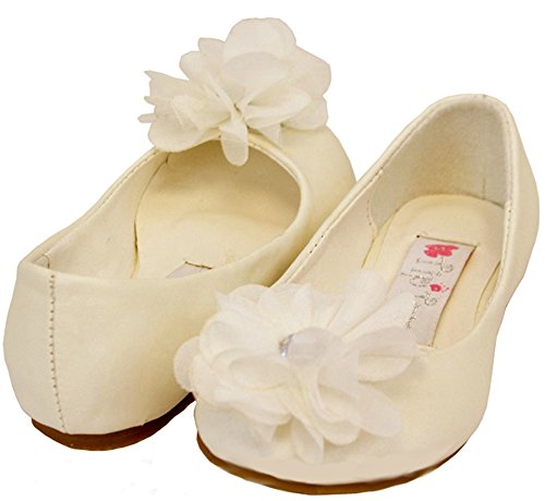 iGirlDress Patent Leather Party Shoes Ivory Size 13