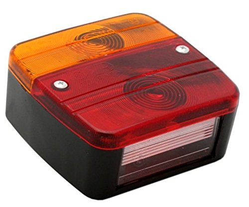 Hillfield® Universal Rücklichter, Rückleuchten für KFZ Anhänger, komplett mit Glühlampen (2 Rücklichter) – Bild 3
