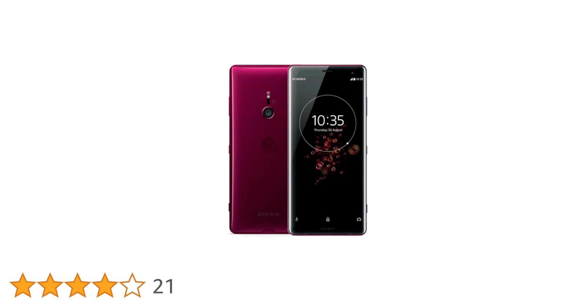 SONY - Xperia XZ3 H9493 ボルドーレッド Sony Xperia XZ3 H9493 Dual Sim 6GB RAM 64GB ROM 4G LTE 6.0