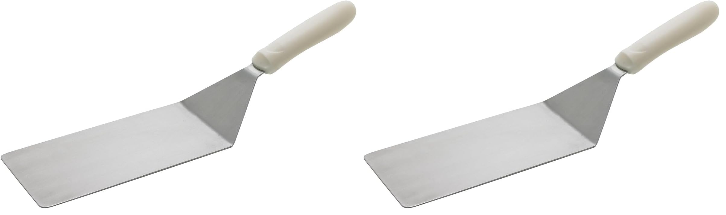 Winco 8" x 4" (Pack of 2) / Blanco / 1 Barbecue Turners