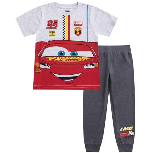 Disney Cars Lightning McQueen el regalo perfecto de ropa de dos piezas para niños