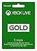Produktbild Abo-Karte Xbox Live Gold - 3 Monate
