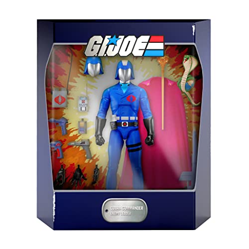 Super7 ULTIMATES! G.I. Joe Cobra Commander - 7
