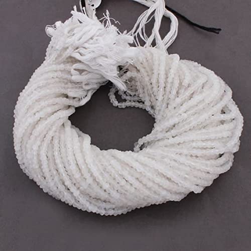 Pierres de lune blanche 4.5mm pour fabriquer un cadeau d'anniversaire unique