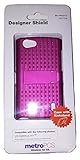 Hot Pink Designer Shield Cell Phone Case Compatible with LG Optimus m+ Metro PCS