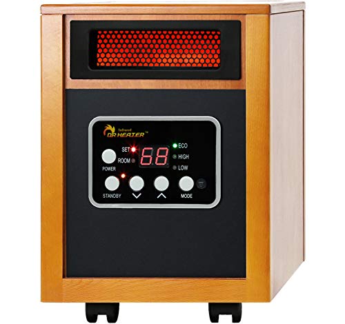 Dr Infrared Heater Portable Space Heater, 1500-Watt by DR. INFRARED HEATER - Used condition - CA$196.12