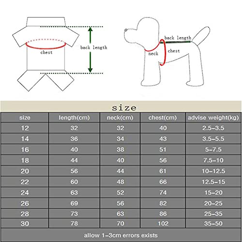 Imperméable for grands chiens rouge imperméabilité totale combinaison 28