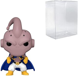 POP Animation: Dragon Ball Z Evil Buu Vinyl Figure Pop (Bundled with Compatible Pop Box Protector Case) 3.75 inches