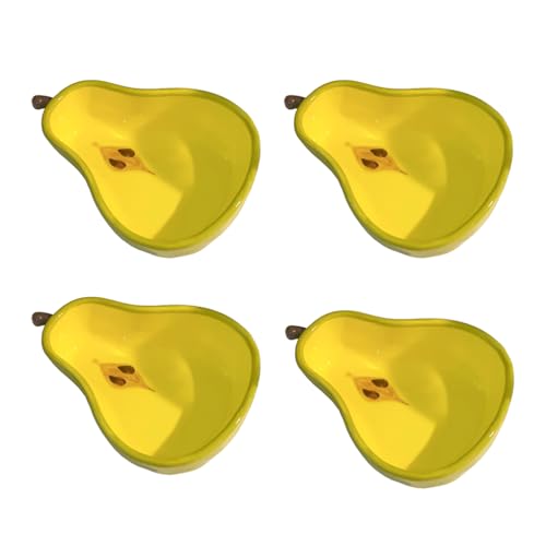 WAIT FLY Pear Shaped Ceramic Side Dishes Bowls Seasoning Dishes Soy Dipping Sauce Dishes Appetizer Plates Dessert Bowls