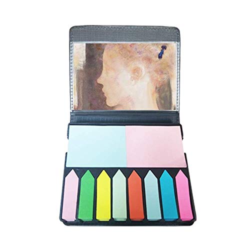 Peinture à l'huile autocollante note XJJ marqueur page coloré bureau