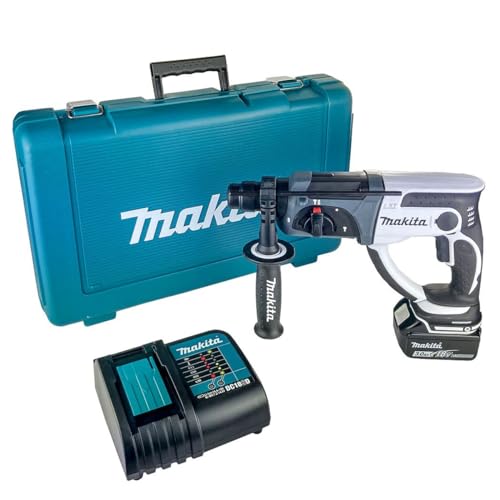Makita DHR202SFW 18V SDS+ Rotary Hammer Drill with 1 x 3Ah Battery, Charger & Case