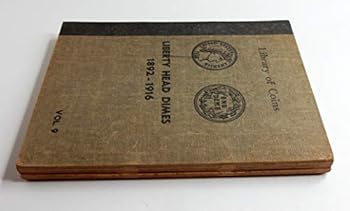 Hardcover Liberty Head Dimes, 1892 - 1916 [Coin Folder] (Library of Coins, Vol. 9) Book