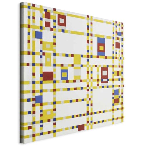 Toile murale Boogie Woogie 40x40 cm pour habiller un mur vide sans encombrer l'espace