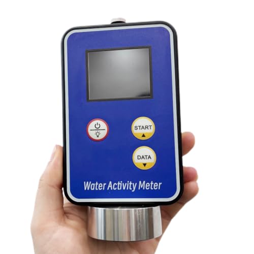 YFYIQI Digital Food Water Activity Meter Tester for Bread Milk Tea Sauce Solid Liquid and Pasty Samples with Range 0.00-1.00aw Accuracy ±0.02aw Resolution 0.01