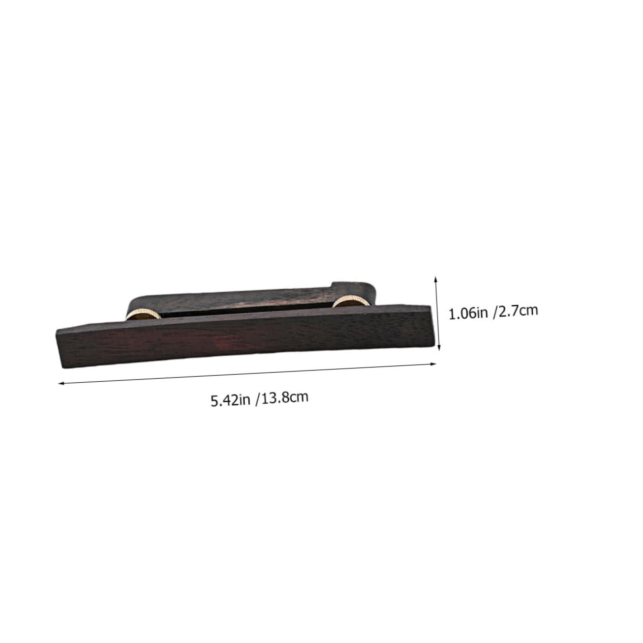 Abaodam 3pezzi Ponte Legno Per Chitarra Folk Accessorio Per Sostituzione Professionale Design Elegante e Struttura Semplice Per Musicisti e Appassionati Chitarra