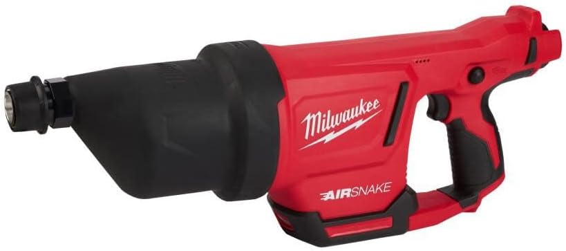 Milwaukee Electric - M12 AIRSNAKE Drain Cleaning AIR Gun KIT