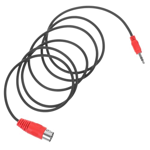 Cable Adaptador de Audio Midi Jack Estéreo para Pianos Teclados miniatura 1
