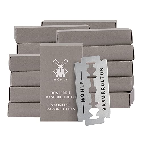 Image of MUHLE Stainless Steel Safety Razor Blades | 200 Pack