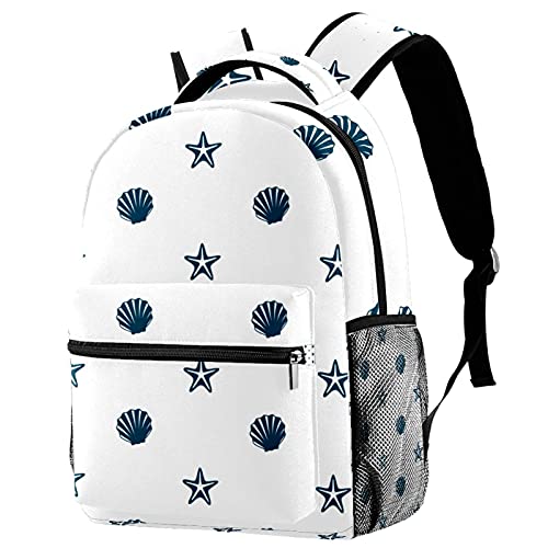 Sac à dos de voyage avec porte-bouteille fille garçon motif marin