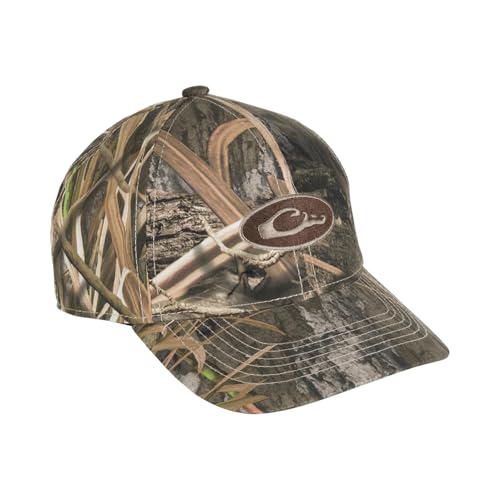 Drake Waterproof Camo Mossy Oak Shadow Grass Habitat Cap (DW1710-022)
