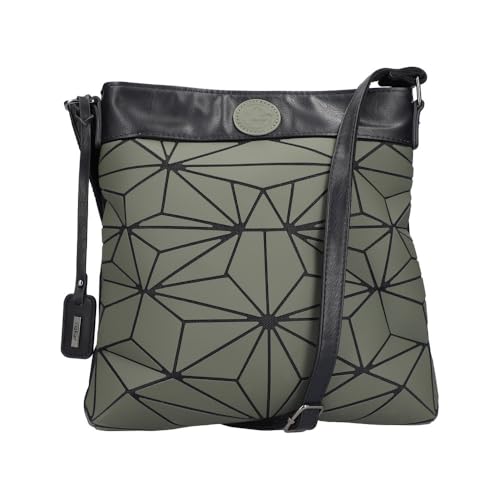 Rieker Damen H1316 Handtasche, Grün