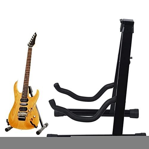 Stand de guitare universel pliant un cadre en fer noir support portable réglable pour la guitare basse acoustique… - Les Beatles, Paul McCartney, John Lennon, RIngo Starr, George Harrison Stand de guitare universel pliant un cadre en fer noir support portable réglable pour la guitare basse acoustique… – Image 3