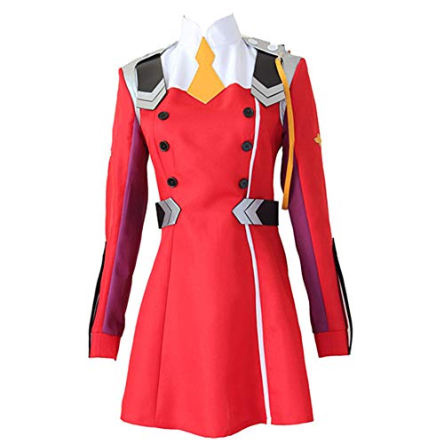 gegecos Anime Darling in the FranXX Cosplay Costumes Zero Two Uniform Hot (S)