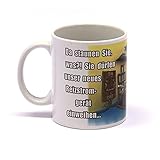 lustige Cartoon Keramik Tasse Becher Therapie Auktion ...das haben wir neulich ganz günstig bei Ebay ersteigert!