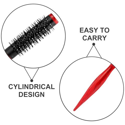 Cepillo redondo ventilado de nylon pack de 2 unidades para definir rizos 3