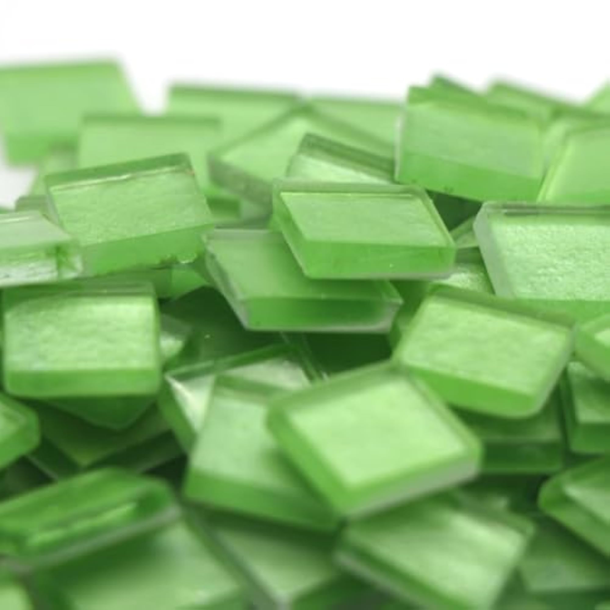 Super Gift Art Mosaic Tiles, Leaf Green, 100 GMS Pack