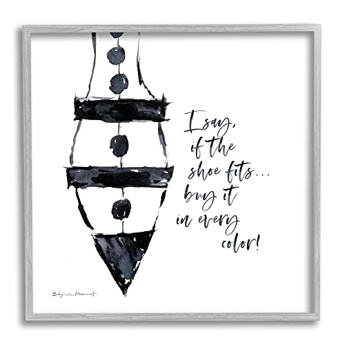 'Shoe Fits Buy Every Color Fashion Heel Glam'| Framed Giclee Art
