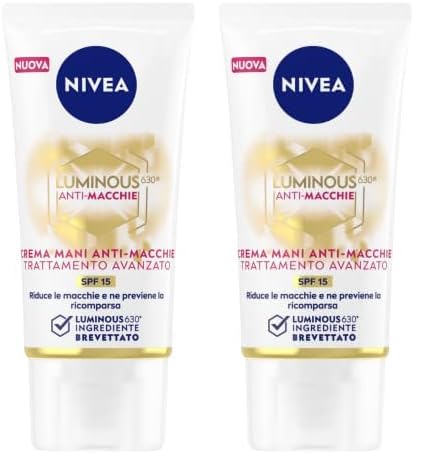 NIVEA Luminous630 Anti-Macchie Crema Mani antiage Trattamento Avanzato SPF 15