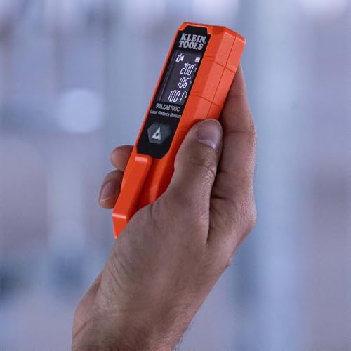 Klein Tools Laser Distance Measure, Measures in Feet, Inches, Meters thumbnail 9