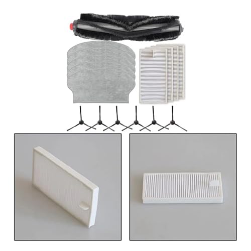 Kit Accessoires Eureka NER600 : Brosse Principale, Filtre et Chiffon - 6