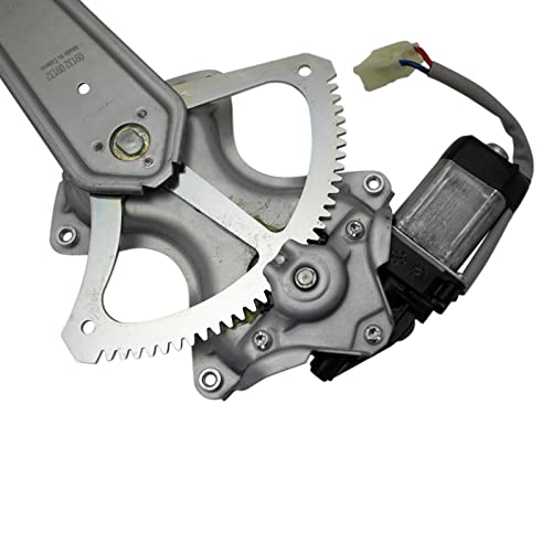 Image of TRQ Front Passenger Side Power Window Motor and Regulator Assembly Power Compatible with 2007-2011 Toyota Camry Japan Built Models 1st VIN Digit J