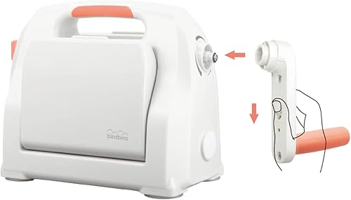 Miniatura 6 de Bira - Kit de iniciación de máquina de troquelado y estampado en relieve ajustable de 6 pulgadas, 15 piezas, ranura de alimentación de 6-1/4