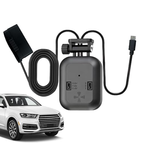 Cable de alimentación de la cámara de vigilancia de estacionamiento – Apagado automático de voltaje, cable de hardware tipo C, cable de protección de batería para corriente constante, práctico cable