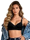 Soutiens-gorge Classiques pour Tous Les Jours:Soutien-gorge arbore un style sexy et tendance, offrant une allure élégante et séduisante grâce à son délicat tissu en dentelle