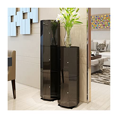 Étagère à chaussures rotative à 306° avec hauteur ajustable jusqu'à 210 cm