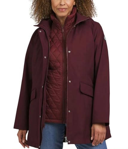 Lands' End Women's 3-in-1 Systems Jacket with Removable Puffer Vest