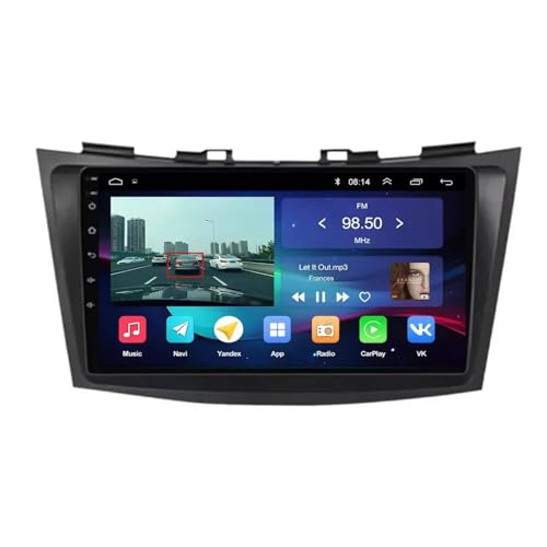 Radio 2 DIN para Nissan Murano Z51 2008-2016 con Carplay Inalámbrico y Pantalla de 2G+32G