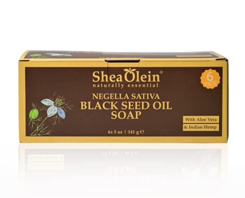 Amazon.com : Shea Olein Black seed (Negella Sativa) Oil Soap W/Aloe ...