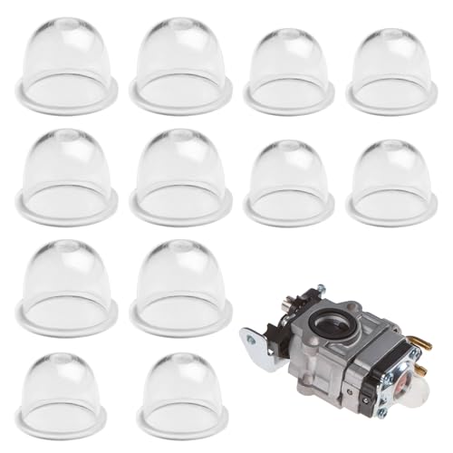 12 PièCes Poire Pompe Amorcage Debroussailleuse, 19 mm/22mm Pompe Amorcage Tondeuse, d'AmorçAge Debroussailleuse pour Carburateur et Tondeuse Pompe à...