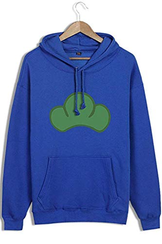 tianxinxishop Sudadera Unisex Karamatsu Matsuno Jyushimatsu Matsuno Ichimatsu Matsuno Matsuno Halloween Anime Cosplay Colorido Sudadera Azul/Amarillo/Morado