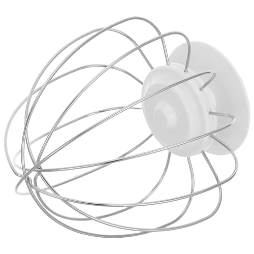MOKKHNB Accessoire pour robot pâtissier : fouet en acier inoxydable de 6 L pour pétrir la pâte, monter et mélanger les préparations, idéal pour les passionnés de pâtisserie.